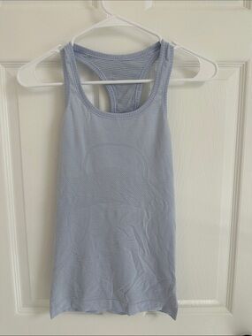 lululemon athletica Periwinkle Racerback Seamless Tank